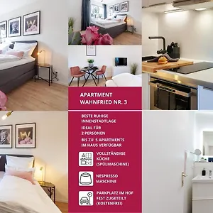 Wahnfried No3 - Citynah Wohnen Mit Küche Und Duschbad Apartment Bayreuth
